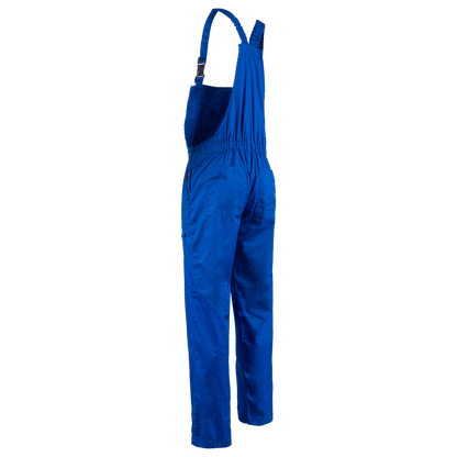 Work bib pants PLUTON ROYAL BLUE COTTON - 4