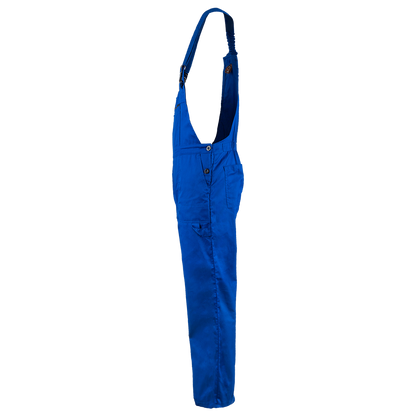 Work bib pants PLUTON ROYAL BLUE COTTON - 5