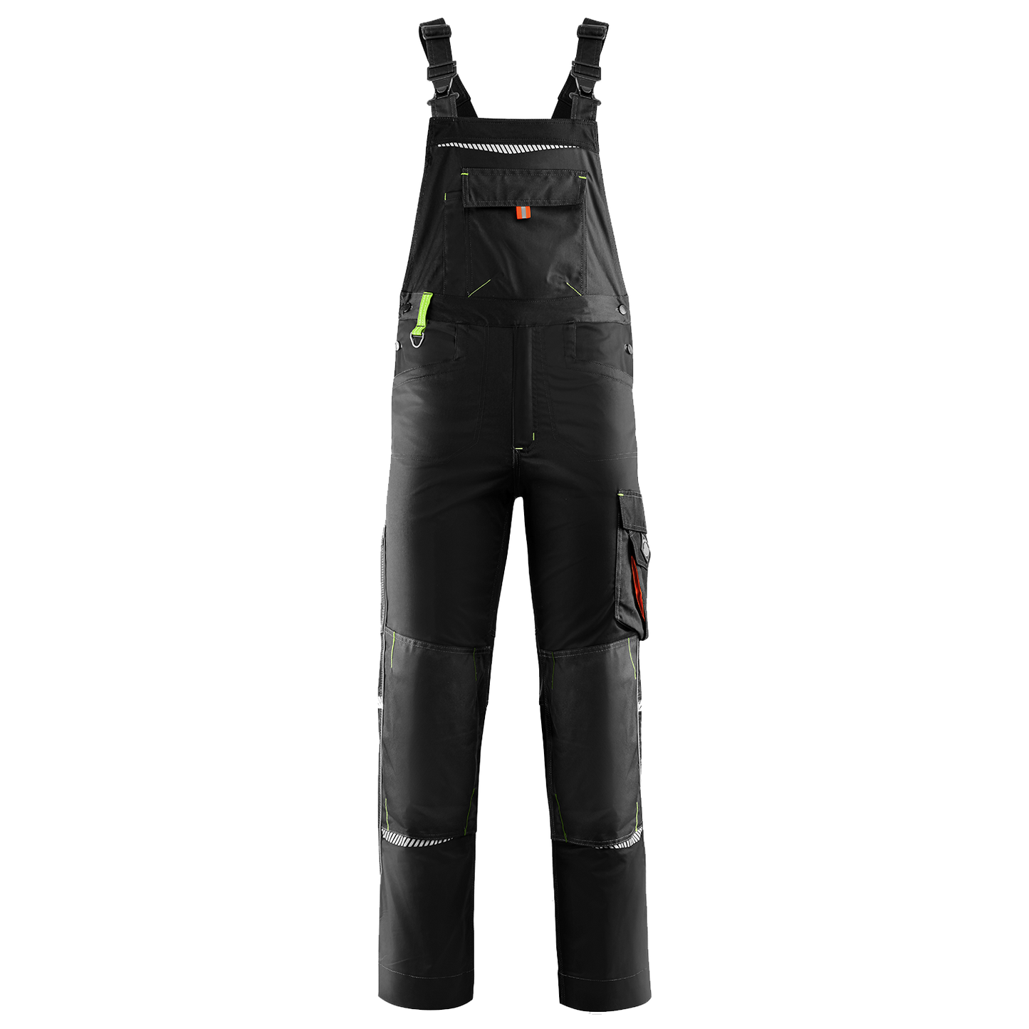 Работен полугащеризон PRISMA BLACK - 1