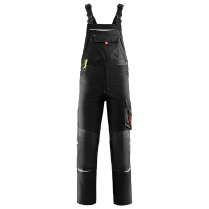 Работен полугащеризон PRISMA BLACK - 1