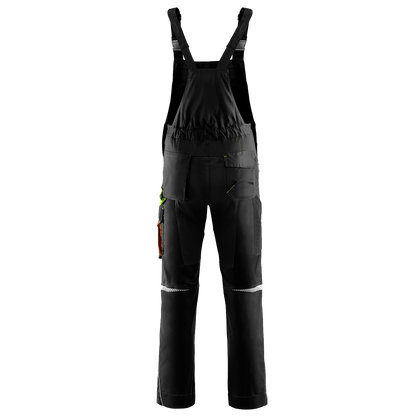 Работен полугащеризон PRISMA BLACK - 2