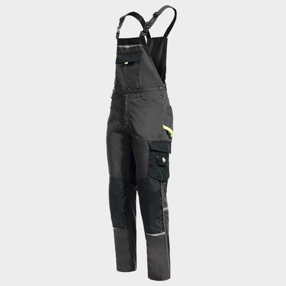 Work bib pants PRISMA GREY - 3