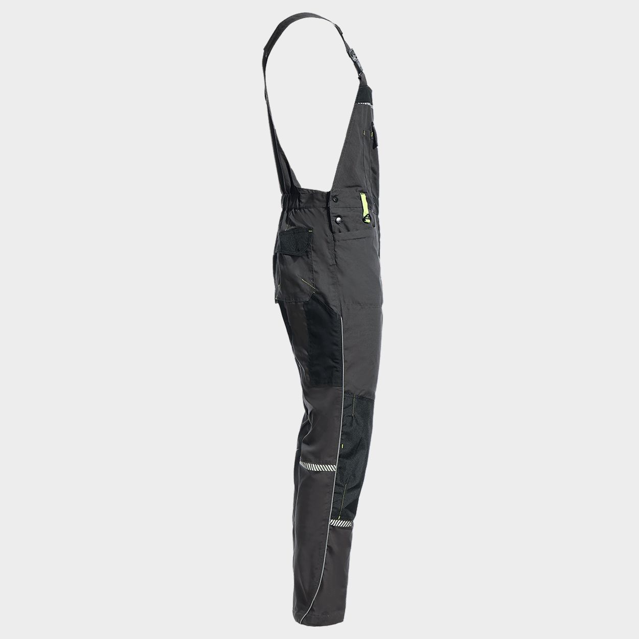 Work bib pants PRISMA GREY - 5
