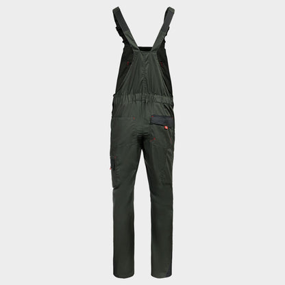 Work bib pants PRISMA LIGHT STRETCH OLIVE/BLACK - 2