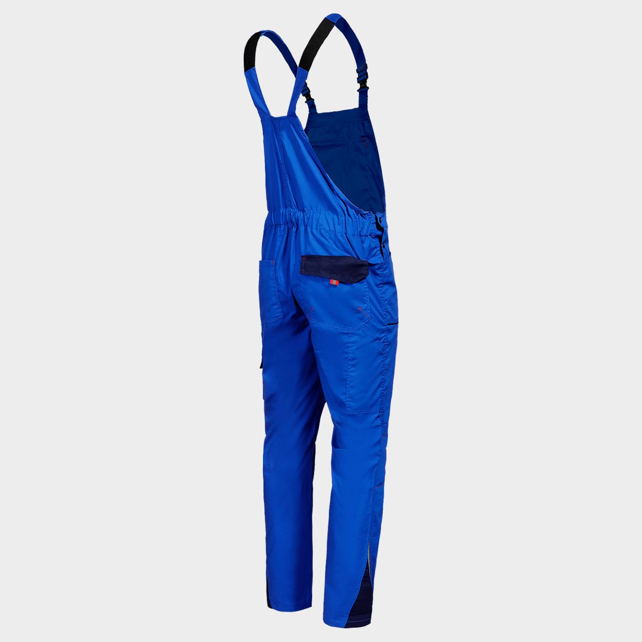 Work bib pants PRISMA LIGHT STRETCH ROYAL BLUE/NAVY - 5