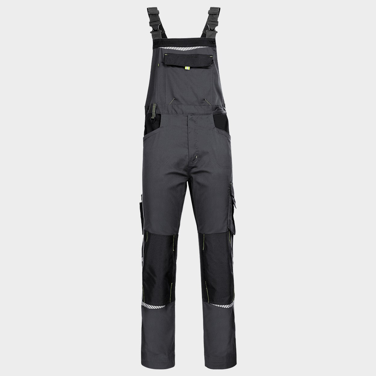 Работен полугащеризон PRISMA SPANDEX GREY/BLACK - 1