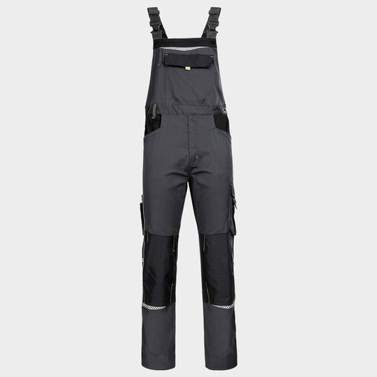 Salopetă de lucru PRISMA SPANDEX GRI/NEGRU - 1