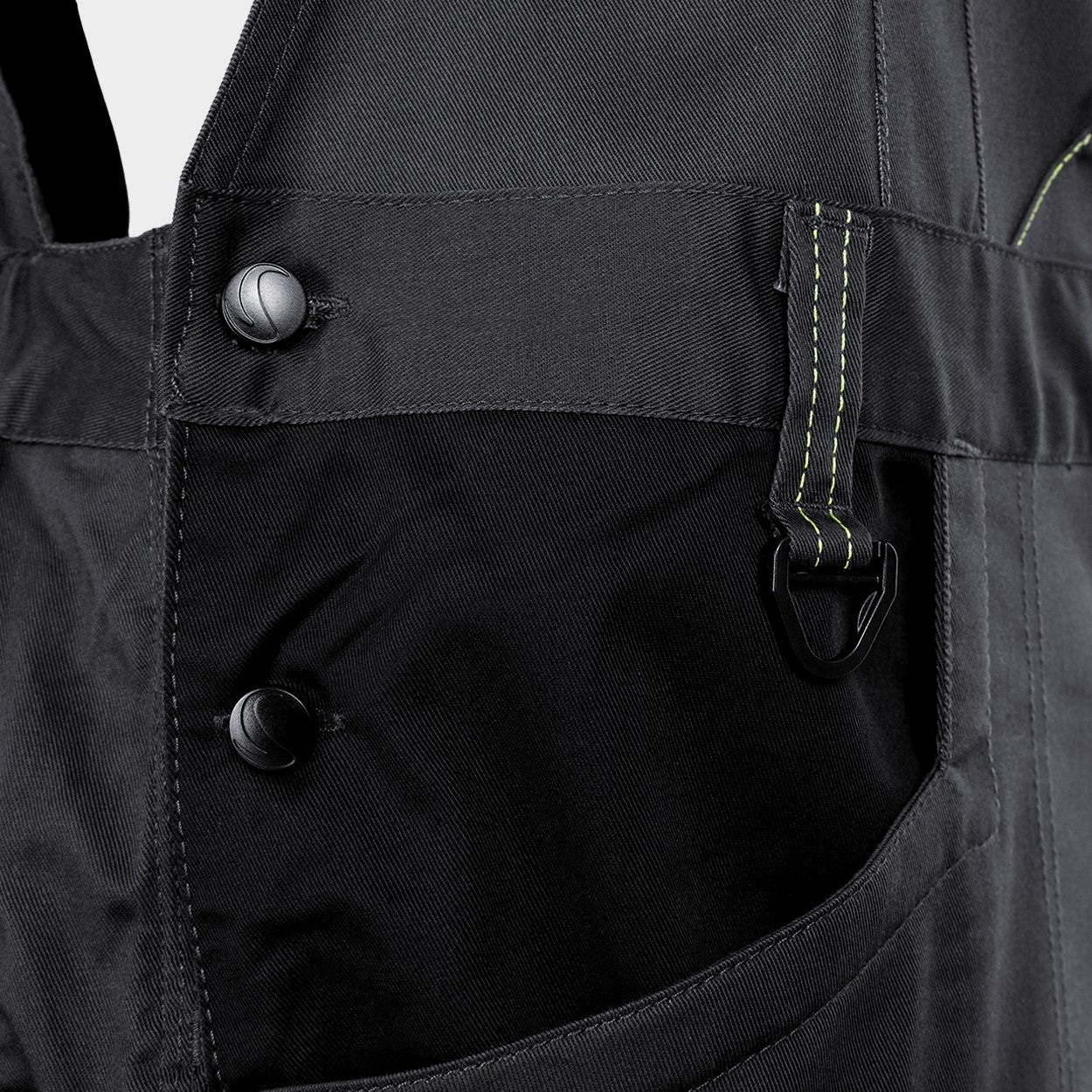 Работен полугащеризон PRISMA SPANDEX GREY/BLACK - 5