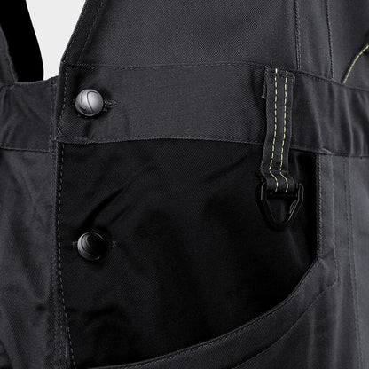 Работен полугащеризон PRISMA SPANDEX GREY/BLACK - 5