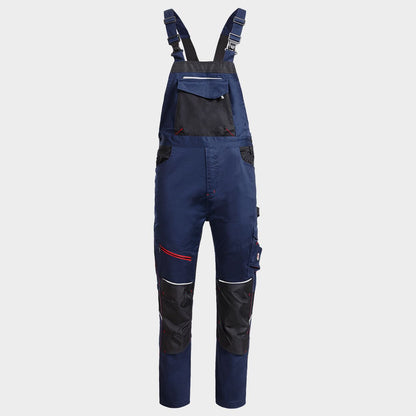 Работен полугащеризон REVOLT 4STRETCH NAVY/BLACK/RED - 1