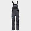 Salopetă de lucru REVOLT 4STRETCH GRI/NEGRU/PETROL - 1