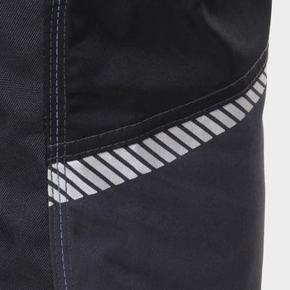 Salopetă de lucru REVOLT 4STRETCH GRI/NEGRU/PETROL - 6