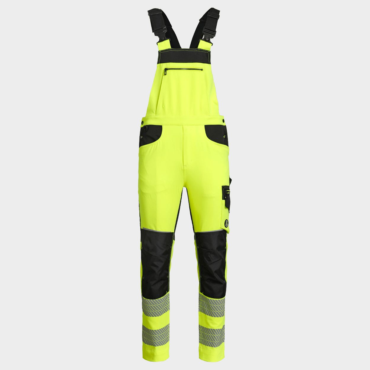 Work bib pants REVOLT HV 4STRETCH YELLOW - 1