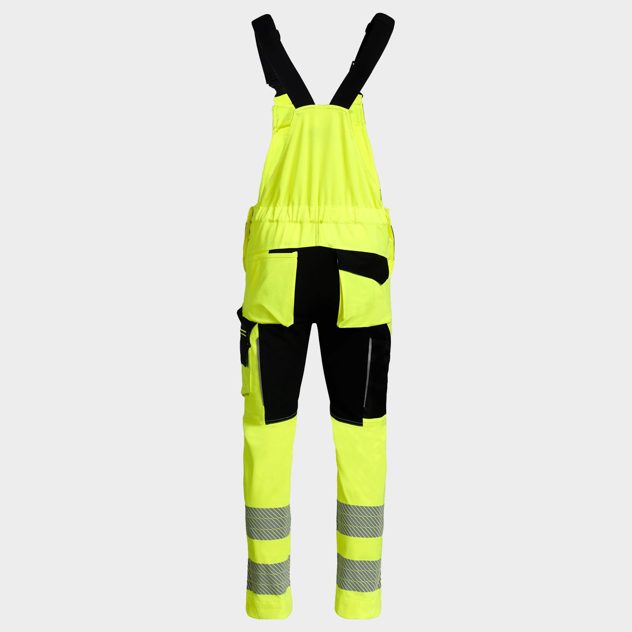 Work bib pants REVOLT HV 4STRETCH YELLOW - 2