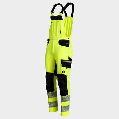 Work bib pants REVOLT HV 4STRETCH YELLOW - 3