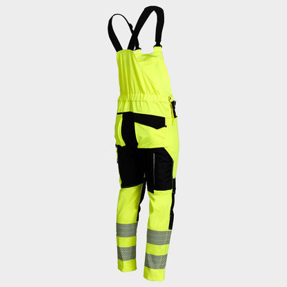 Work bib pants REVOLT HV 4STRETCH YELLOW - 4
