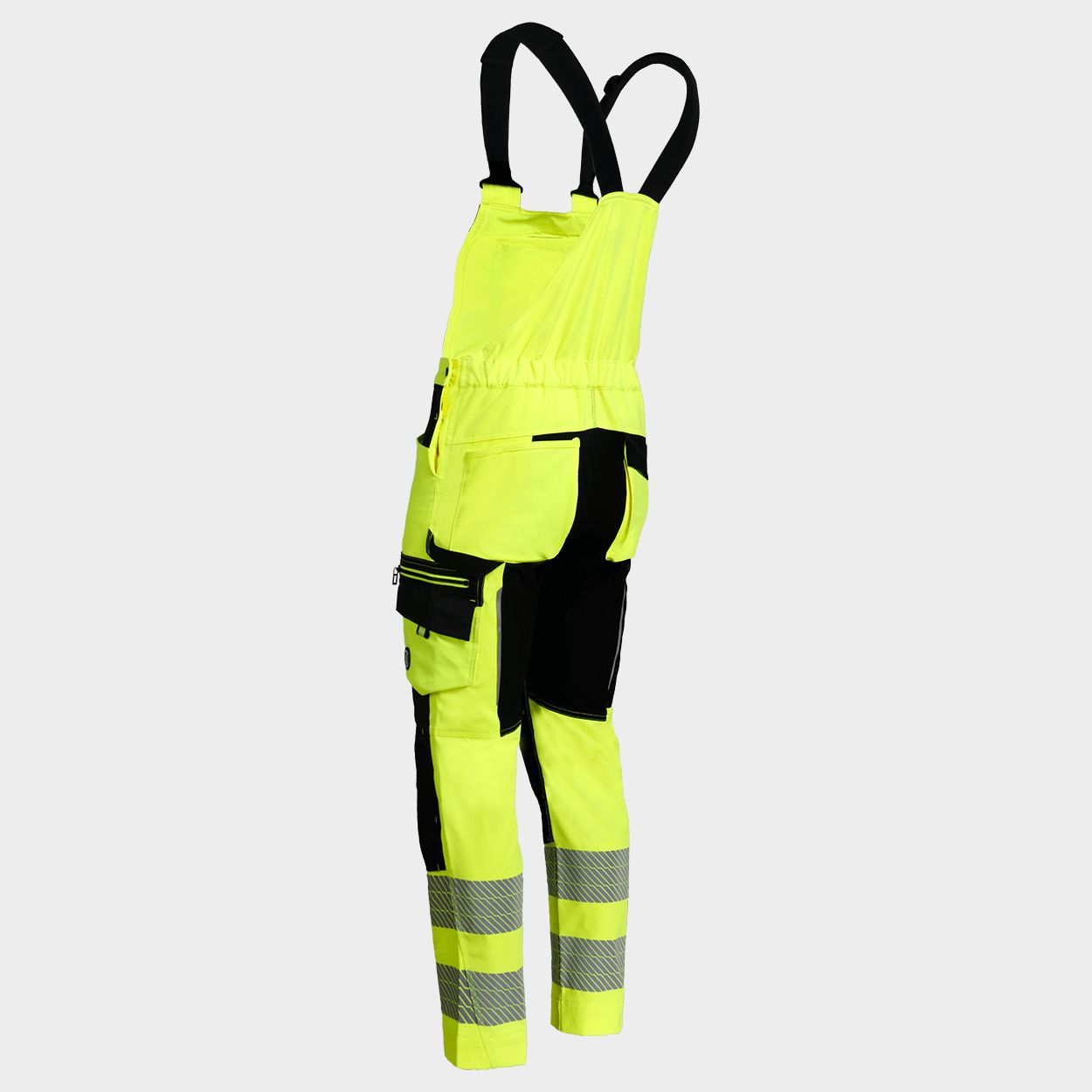 Work bib pants REVOLT HV 4STRETCH YELLOW - 6