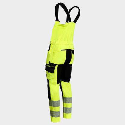 Work bib pants REVOLT HV 4STRETCH YELLOW - 6