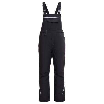 Work bib pants REVOLT SOFTSHELL WINTER BLACK - 1