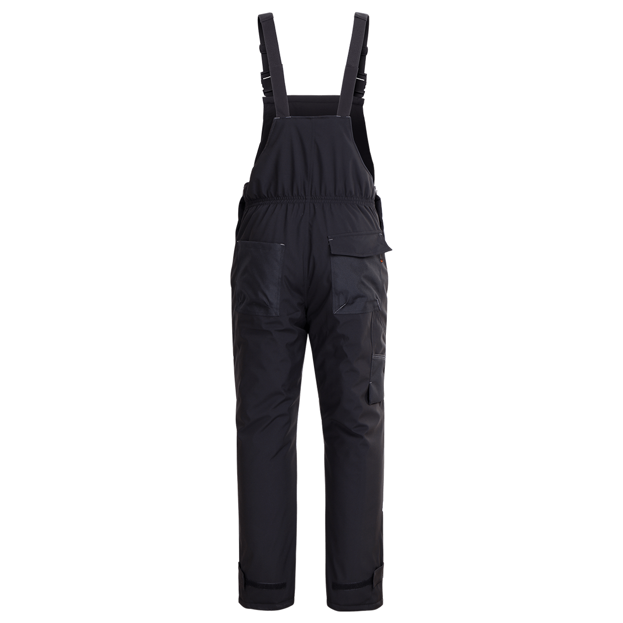 Work bib pants REVOLT SOFTSHELL WINTER BLACK - 3