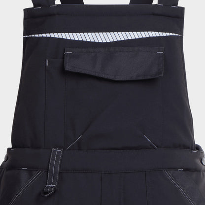 Work bib pants REVOLT SOFTSHELL WINTER BLACK - 4