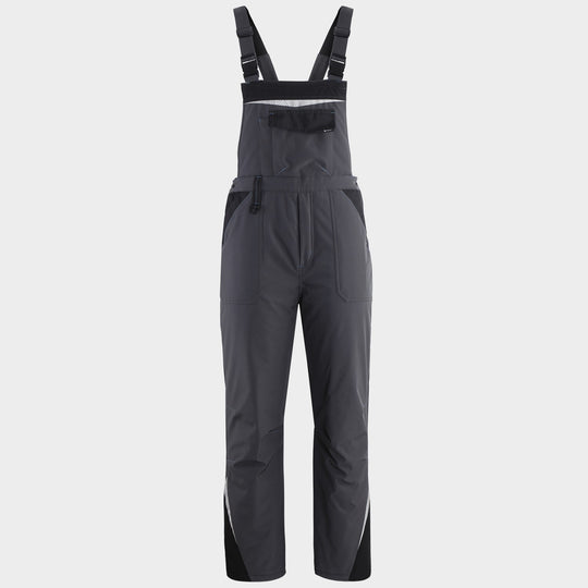 Work bib pants REVOLT SOFTSHELL WINTER GREY/BLACK - 1