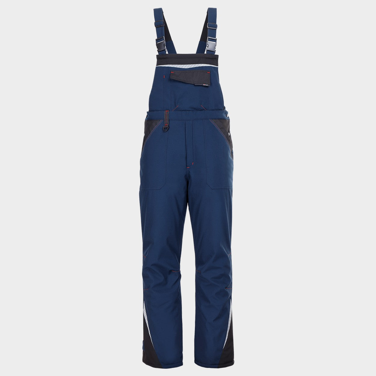 Работен полугащеризон REVOLT SOFTSHELL WINTER NAVY BLUE/BLACK - 1