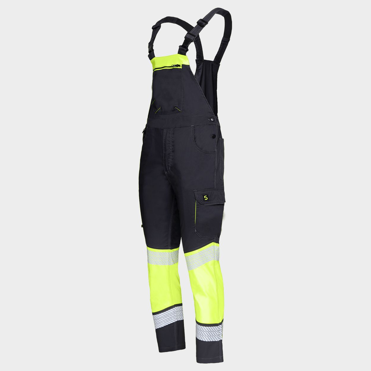 Work bib PRIMO HV LIGHT STRETCH YELLOW - 4