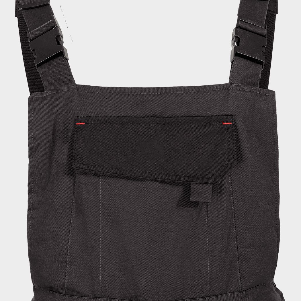 Salopetă de lucru KASTOR WINTER GREY COTTON - 6