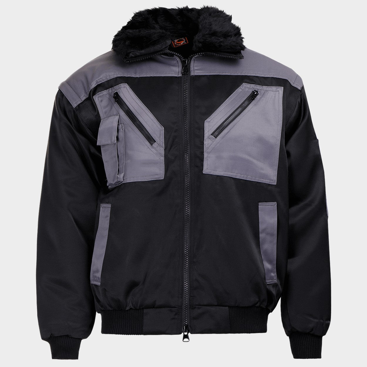 Geacă de lucru BN CONTRAST PILOT NEGRU - 1