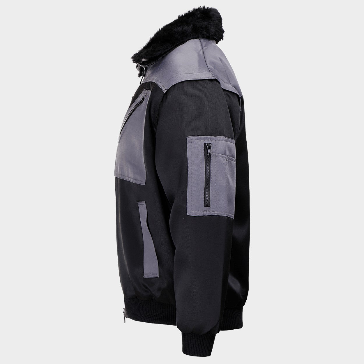 Geacă de lucru BN CONTRAST PILOT NEGRU - 4