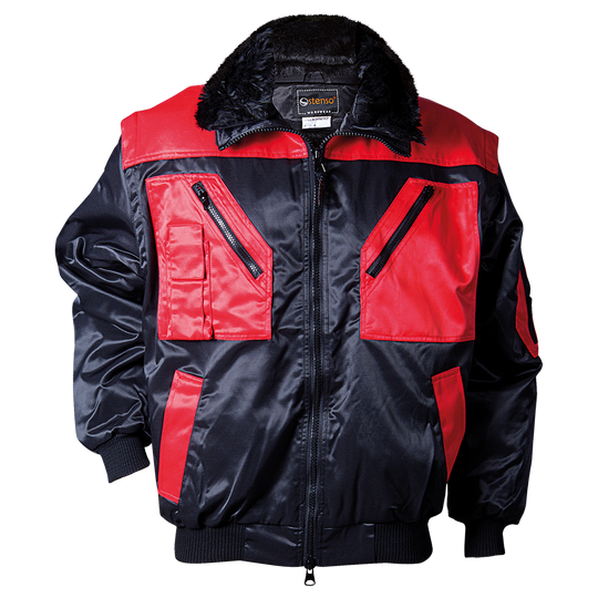 Work jacket BN CONTRAST PILOT BLACK