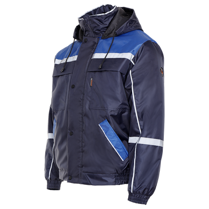 Work jacket COLLINS WINTER BLUE T/C - 5