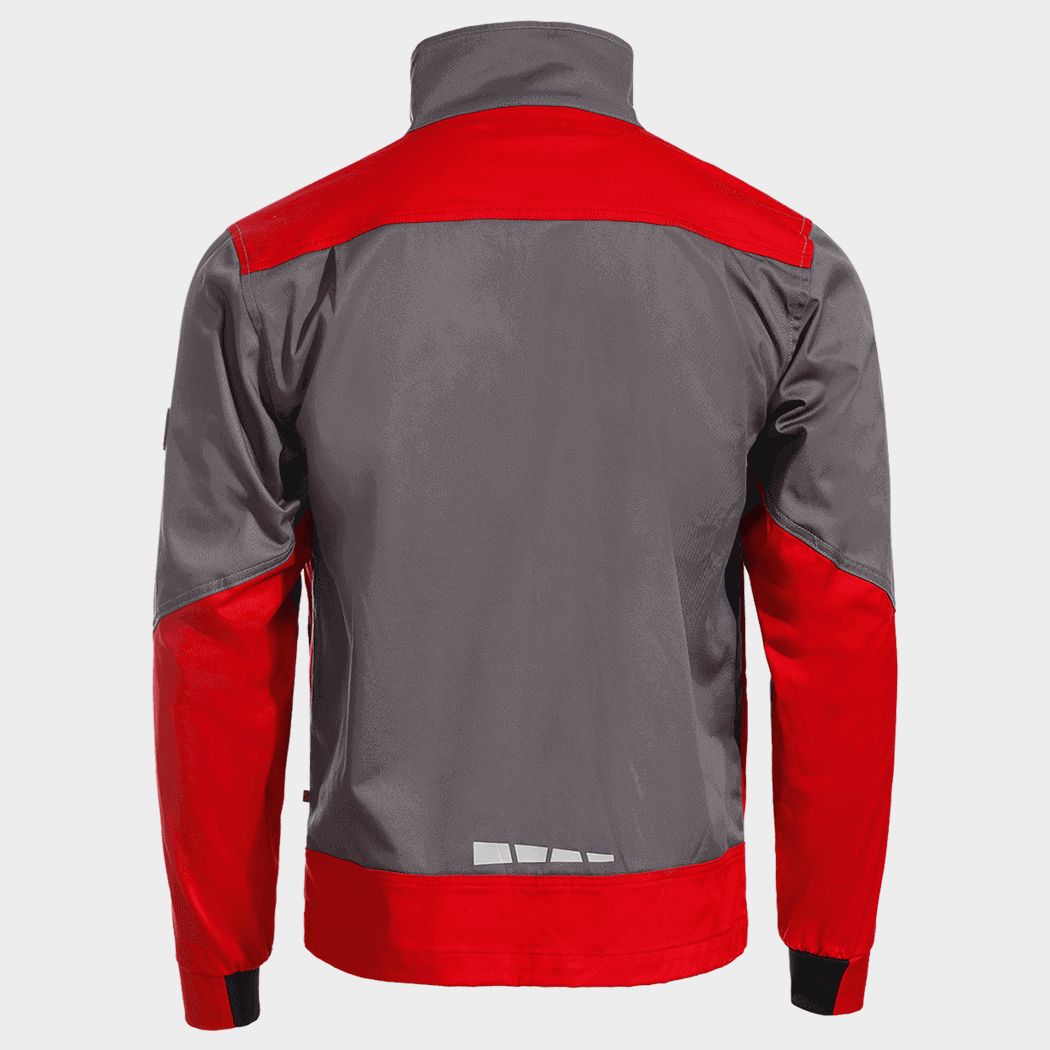 Work jacket EOS STRETCH RED/GREY - 3