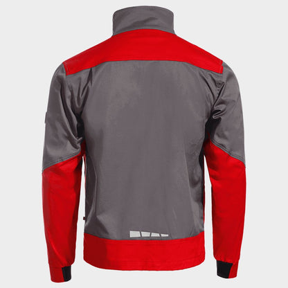 Work jacket EOS STRETCH RED/GREY - 3