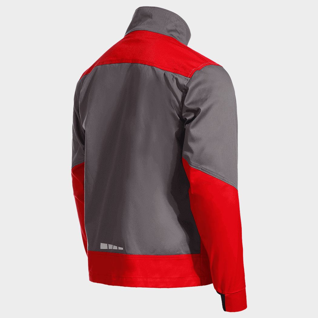 Work jacket EOS STRETCH RED/GREY - 6
