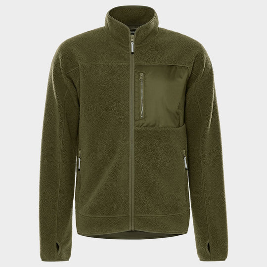 Работно яке FRISTADS ARGON MICRO PILE FLEECE LIGHT GREEN - 1