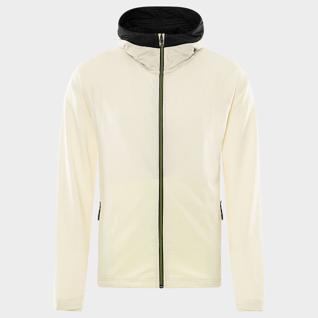Jachetă de lucru FRISTADS FUNCTIONAL HOODED 4-STRETCH ALB - 1