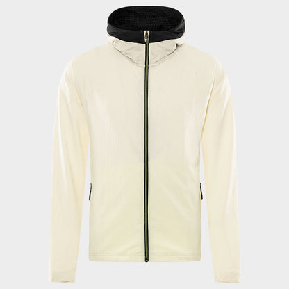 Jachetă de lucru FRISTADS FUNCTIONAL HOODED 4-STRETCH ALB - 1
