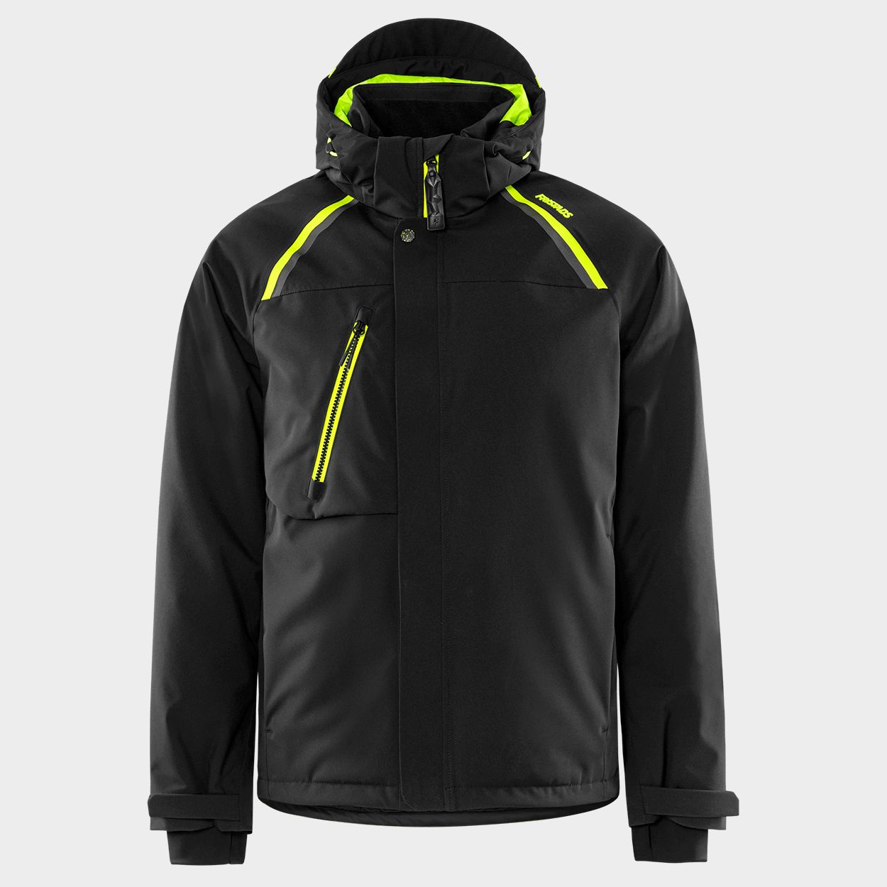 Work jacket FRISTADS PRIMALOFT STRETCH WINTER BLACK - 1