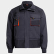 Jachetă de lucru KASTOR GREY/BLACK/ORANGE - 1