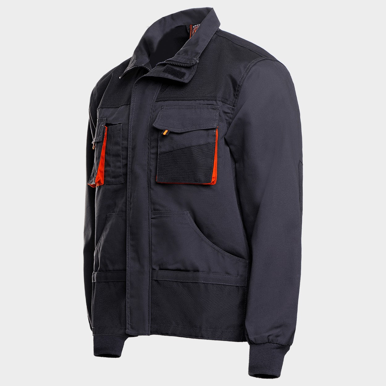 Jachetă de lucru KASTOR GREY/BLACK/ORANGE - 4