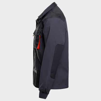 Jachetă de lucru KASTOR GREY/BLACK/ORANGE - 5