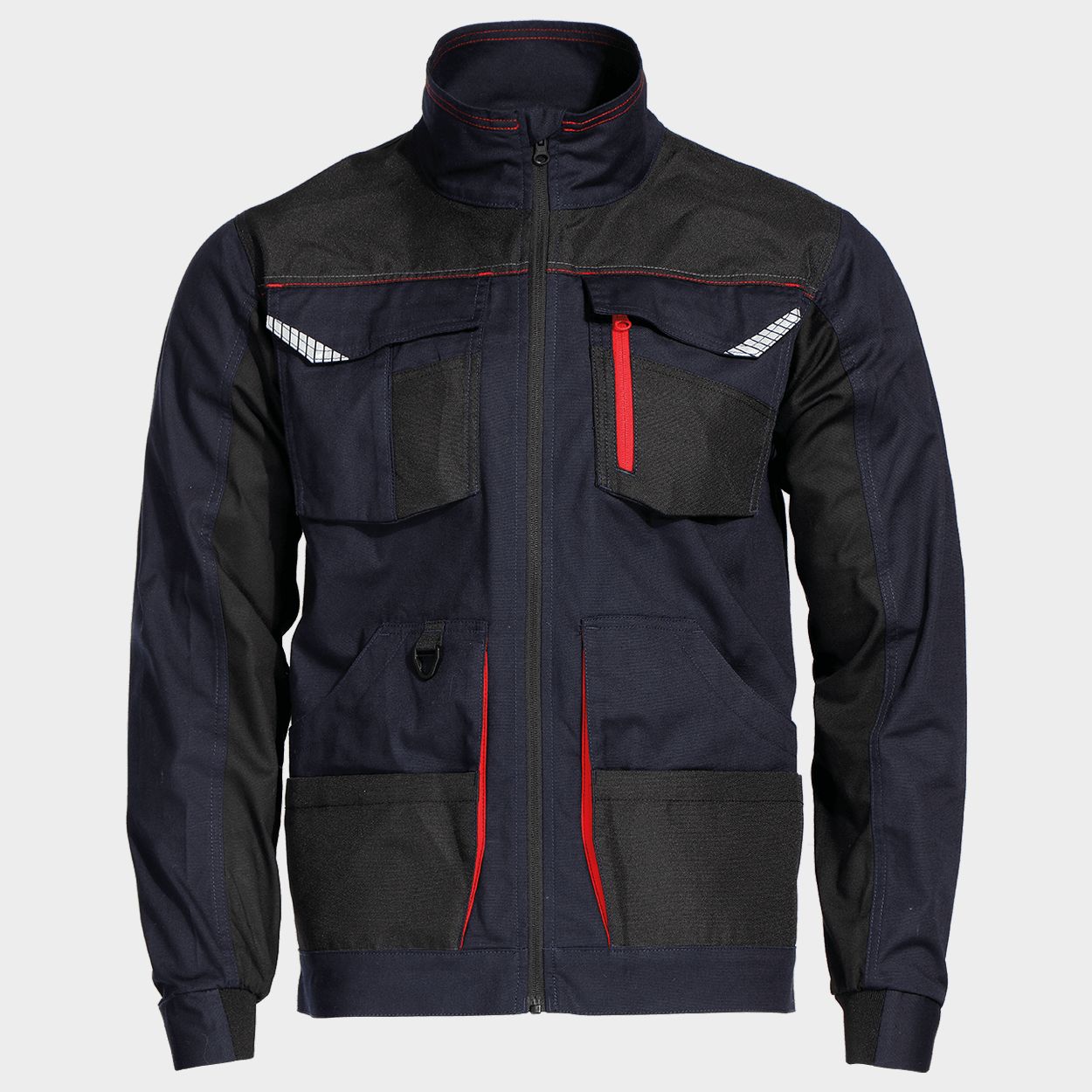 Work jacket KASTOR STRETCH DARK BLUE/RED - 1