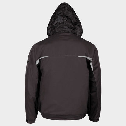 Work jacket KASTOR WINTER GREY COTTON GREY/BLACK - 7