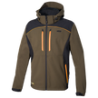 Μπουφάν εργασίας KLARBO SOFTSHELL WINTER BROWN/BLACK/ORANGE