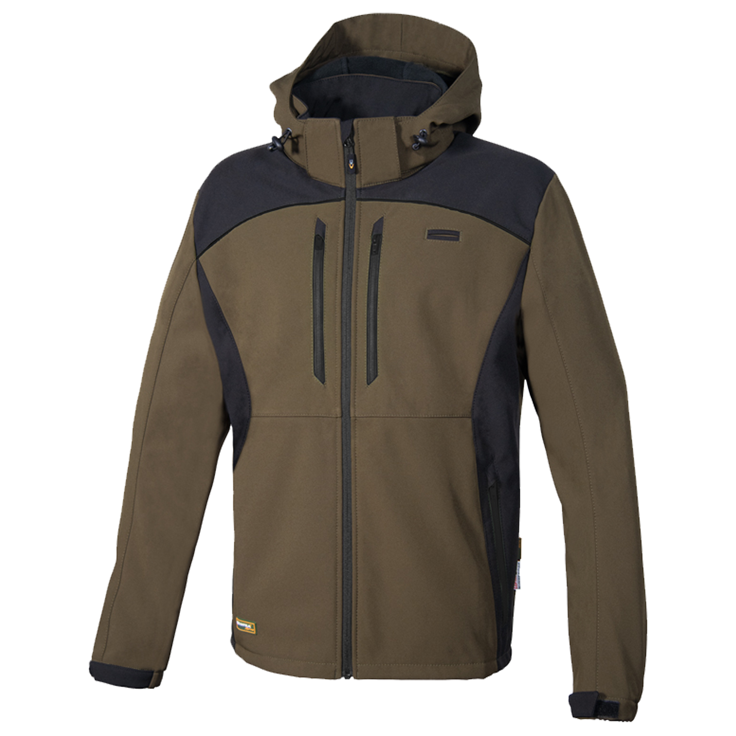 Μπουφάν εργασίας KLARBO SOFTSHELL WINTER BROWN/BLACK