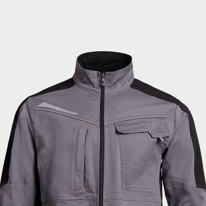 Work jacket MELBOURNE STRETCH GREY/BLACK - 6
