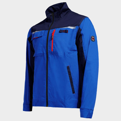 Μπουφάν εργασίας PRISMA LIGHT STRETCH ROYAL BLUE/NAVY - 3