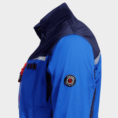 Μπουφάν εργασίας PRISMA LIGHT STRETCH ROYAL BLUE/NAVY - 7